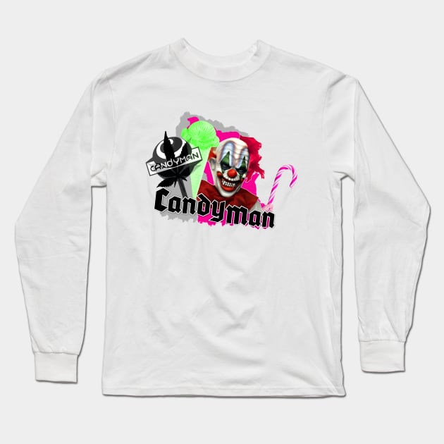 CANDYMAN Long Sleeve T-Shirt by J3SS3F4RR3LL